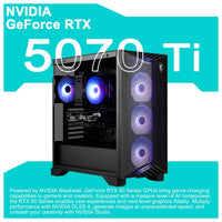 MSI Aegis R2 AI 2nd Gaming Desktop Intel 24-core Ultra 9, 64GB RAM, 4TB SSD, GeForce RTX 5070 Ti, 5Gb LAN, Wi-Fi 7