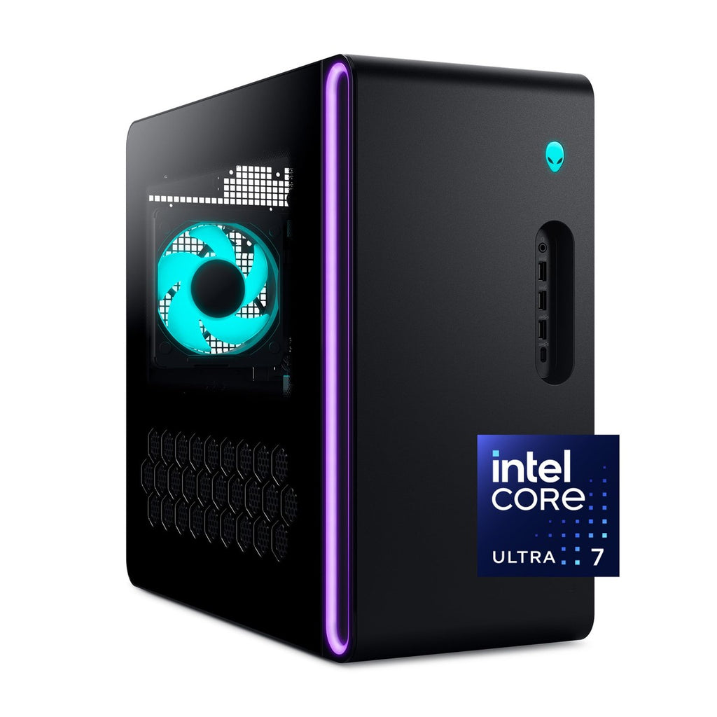Alienware Aurora Gaming Desktop con Intel Core Ultra 7, NVIDIA GeForce RTX 5060Ti, 16GB RAM, 1TB SSD, PSU Platino