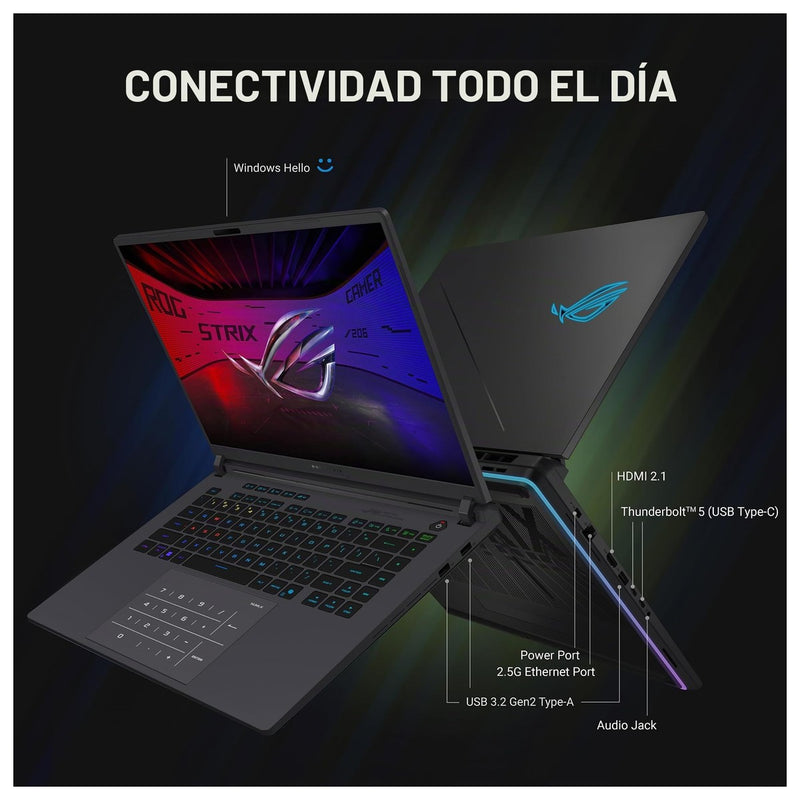 Asus Rog Strix G16 Laptop Gamer G615LR-AS96 16" 32GB RAM 1TB SSD