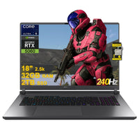 Asus Rog Strix G18 Gaming Laptop Intel Ultra 9 24-Core 32gb Ram 2tb Ssd Ge Force Rtx 5060 Wi-Fi 7 18" 240hz Negrometa