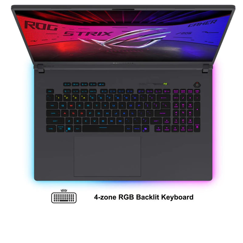 Asus Rog Strix G18 Gaming Laptop Intel Ultra 9 24-Core 32gb Ram 2tb Ssd Ge Force Rtx 5060 Wi-Fi 7 18" 240hz Negrometa