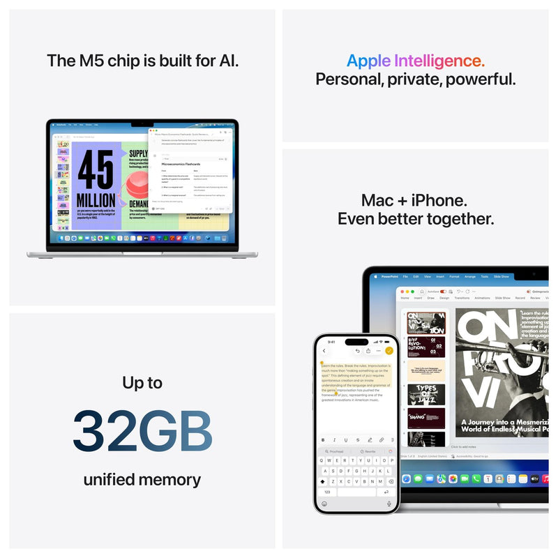 MacBook Air M5 13" - Starlight (2026)