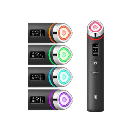 Medicube Age-R Booster Pro - Dispositivo Coreano 6 en 1, Glass Skin, EMS, LED, Masajeador Facial