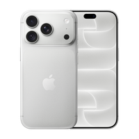 iPhone 18 Pro Plata (2026) — vista trasera y frontal