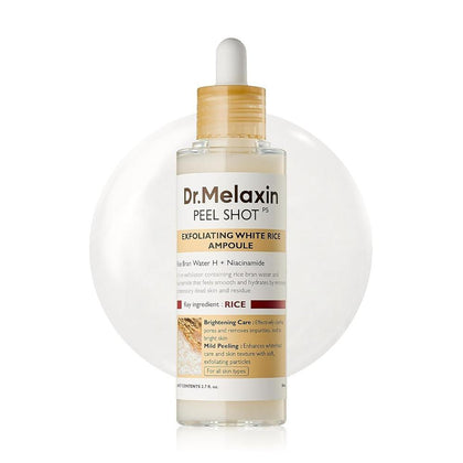 Dr.Melaxin Ampolla Exfoliante Suave AHA BHA Niacinamida 80ml