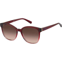 Gafas de sol Tommy Hilfiger TH 1811/S de color rojo y marrón sombreadas para mujer