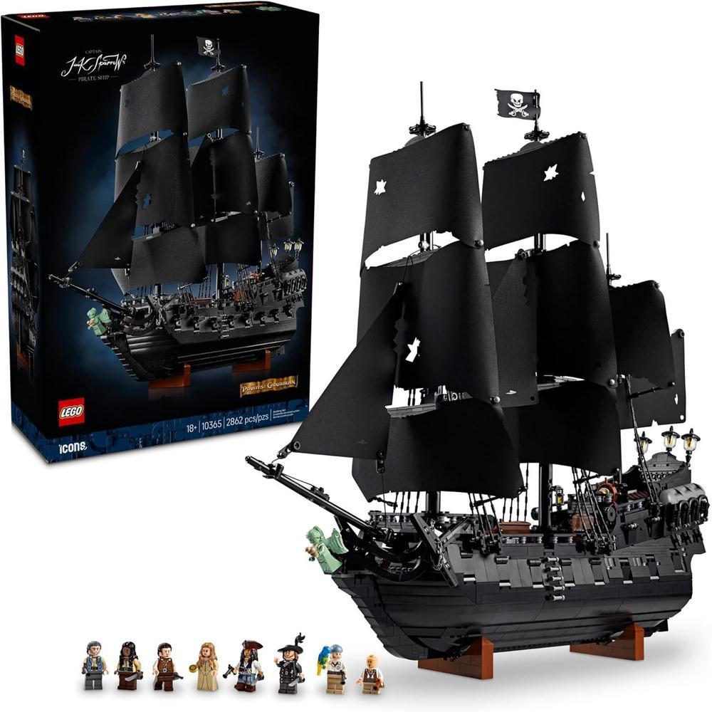 LEGO Icons Piratas Del Caribe La Perla Negra Set