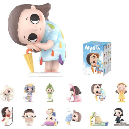 POP MART Nyota I Am The Seasons Series, figuras coleccionables de diseño aleatorio, decoración del hogar y regalo perfecto