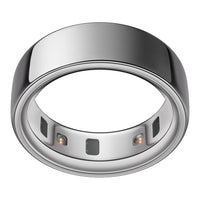 Anillo inteligente Oura 4 en plata, monitorea salud, sueño, actividad y más. Compatible con iOS y Android, resistente al agua
