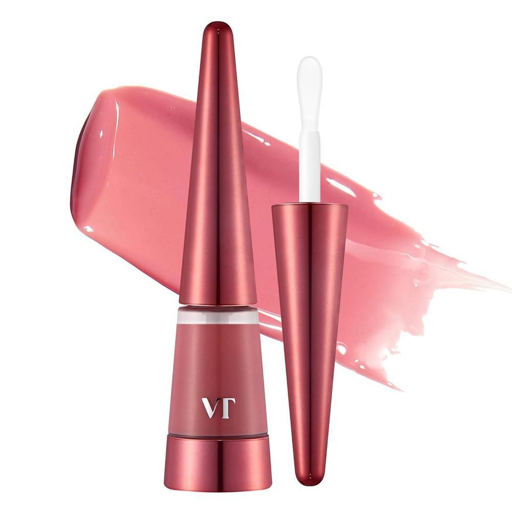 VT COSMETICS Lip Plumper, plumper coreano que hidrata y alisa las arrugas con ácido hialurónico, gran alto brillo