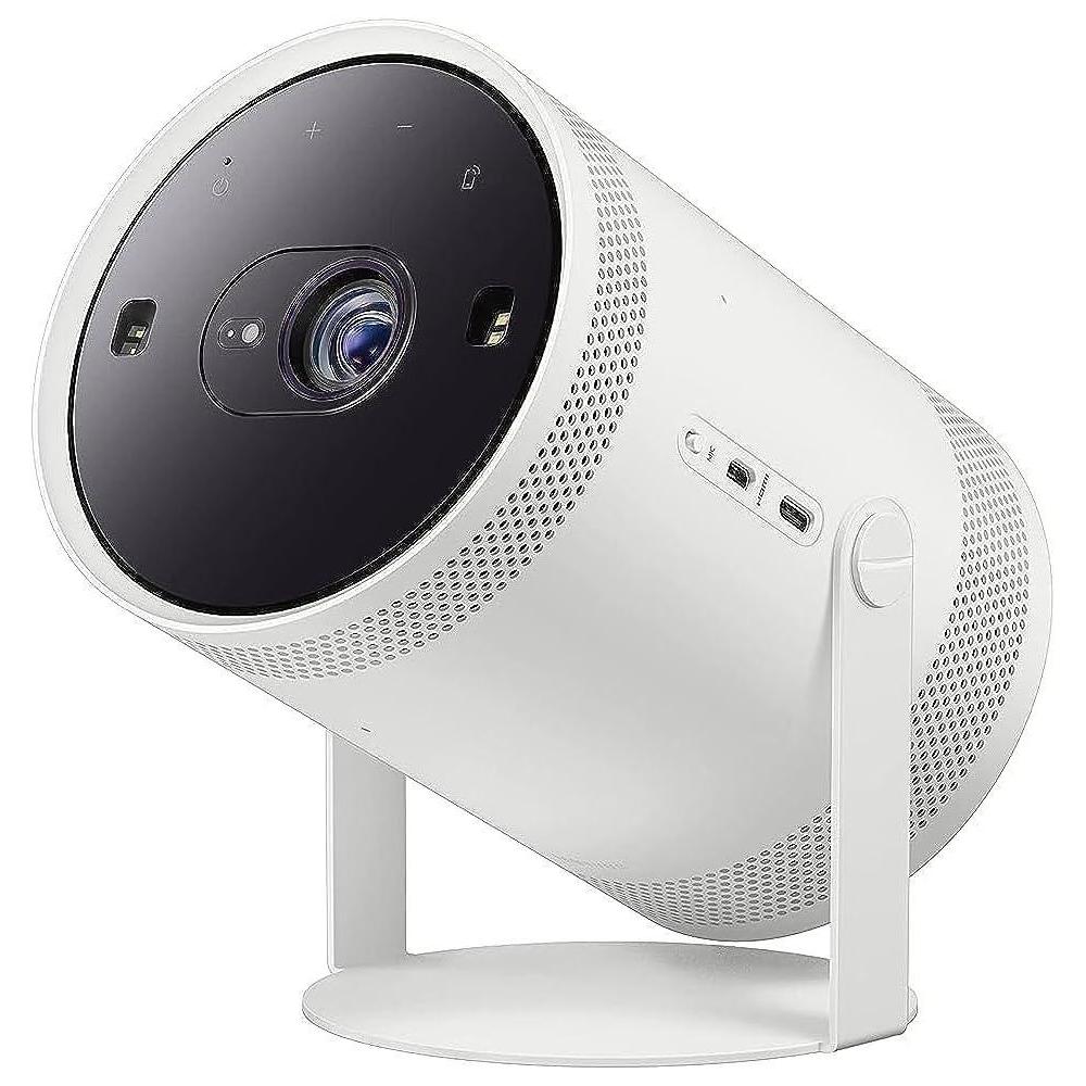Proyector Samsung Freestyle FHD HDR portátil con sonido 360 y Alexa, ideal para cine en casa, uso interior y exterior