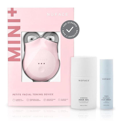 NuFACE MINI+ Kit De Dispositivo Facial De Microcorriente Para Esculpir, Levantar Y Tonificar La Piel, Aprobado Por La FDA