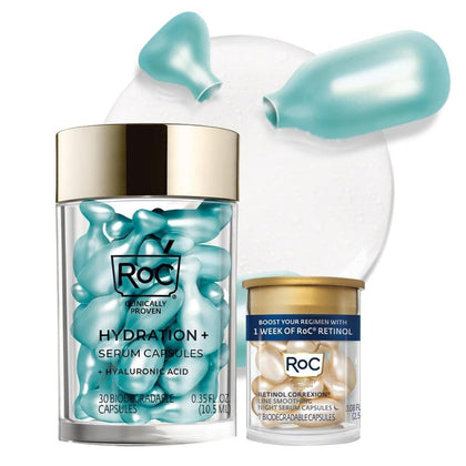 Roc Suero Ácido Hialurónico + Retinol 30ct Intense Hydration 5L