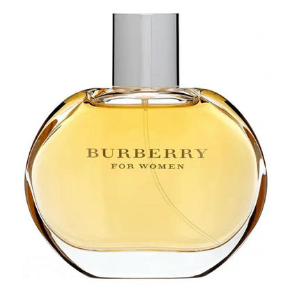 BURBERRY Eau de Parfum Clásico Ambery Mujer con Notas de Manzana Verde, Sándalo y Vainilla, Perfume de Lujo, Fragancia Larga Duración