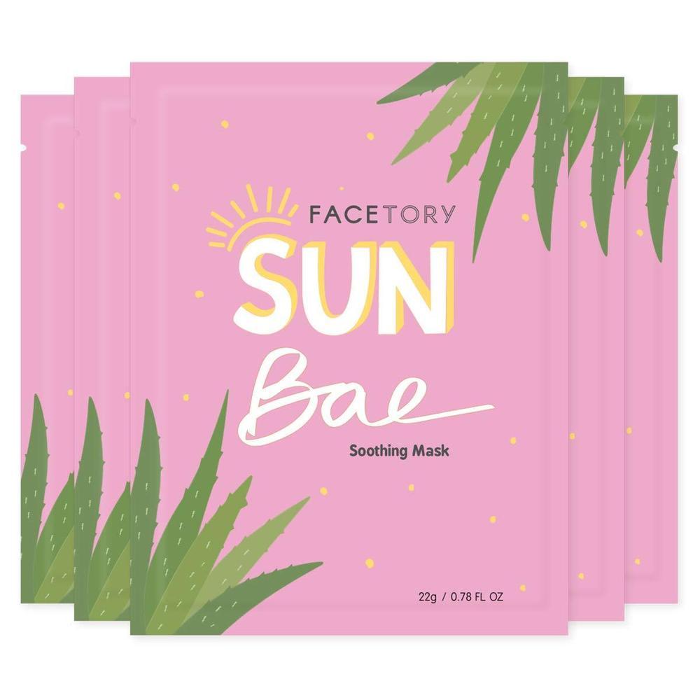 Sun Bae Mascarilla Facial con Aloe y Manteca de Karité