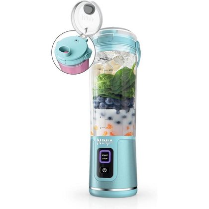 Ninja Blast Batidora portátil e inalámbrica, licuadora personal para batidos y licuados, sin BPA y recargable USB-C