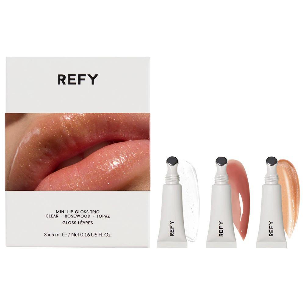 Mini Set de Regalo Trío de Brillos Labiales