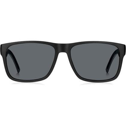 Gafas de Sol Tommy Hilfiger Th 1718/S estilo deportivo con textura de piquet y detalles de bandera icónicos