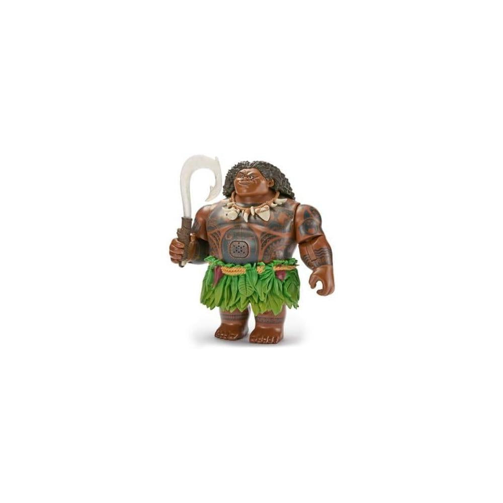 Figura de acción parlante de Maui de Moana, con gancho de pez iluminado y 8 puntos de articulación, para fans de Disney