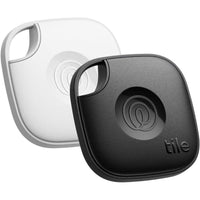 Tile Mate - Rastreador Bluetooth Life360 para llaves, objetos y teléfono, compatible con iOS y Android, color negro/blanco