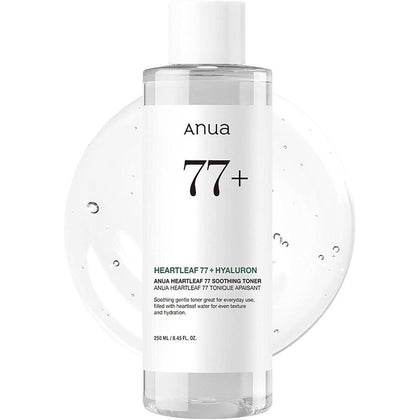 Anua Heartleaf 77 Tónico Calmante 77% Extracto De Houttuynia Cordata, 250ml