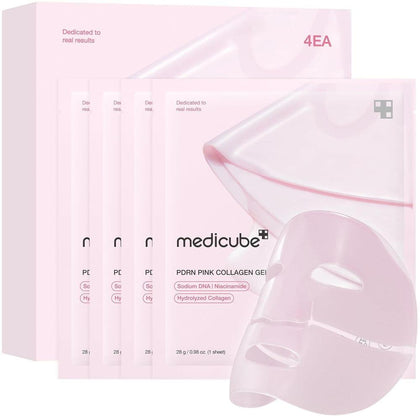 Mascarilla en Gel Jelly de Colágeno Rosado con PDRN de ADN de Salmón 28g