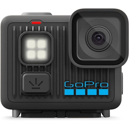 GoPro LIT Hero - Cámara de acción compacta, impermeable, con luz incorporada, video 4K HD, foto de 12 MP, pantalla táctil