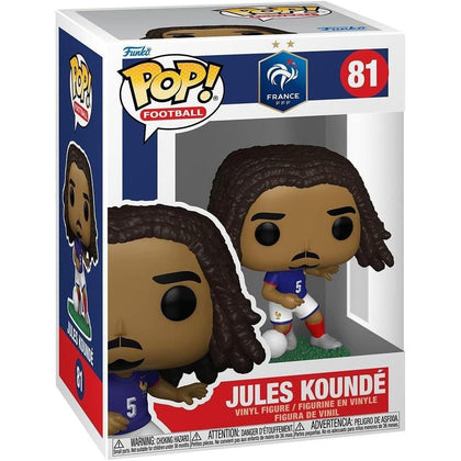 Funko Pop! Fútbol Francia Jules Kounde Copa del Mundo 2026 Figura Vinilo Coleccionable Producto Oficial Juguetes