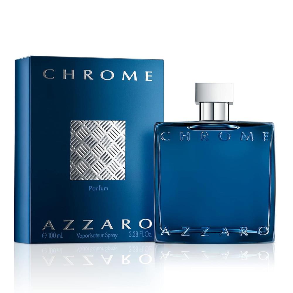 Azzaro Chrome Parfum Fresh Aromatic Mens Cologne