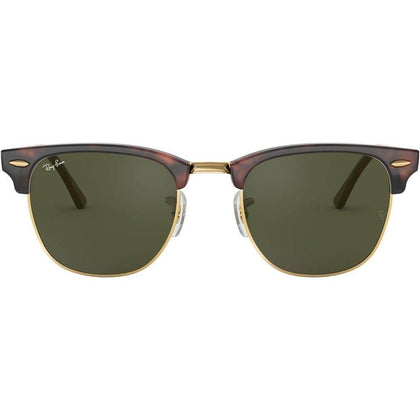 Ray-Ban Clubmaster Lentes de Sol Cuadrados con Protección UV y Montura Duradera de Acetato, Diferentes Colores y Tamaños