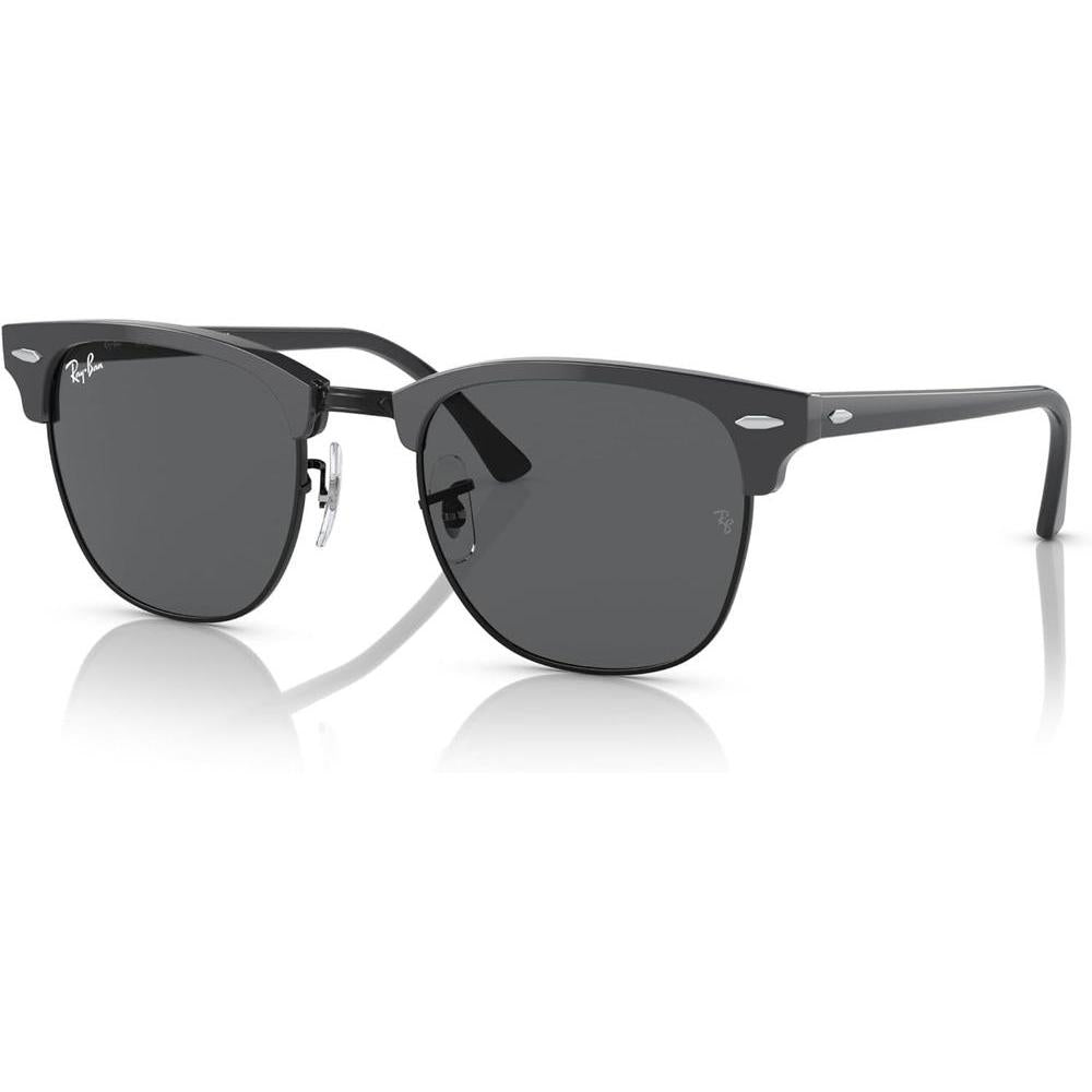 Ray-Ban RB3016 Clubmaster: lentes de sol cuadrados con protección UV y diseño atemporal para mujeres modernas