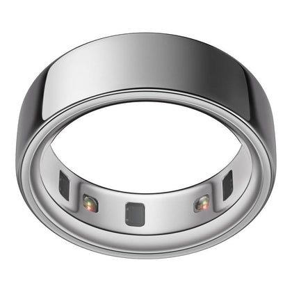 Anillo inteligente Oura 4 en plata, tamaño ajustable, rastreo de salud y actividad, batería duradera