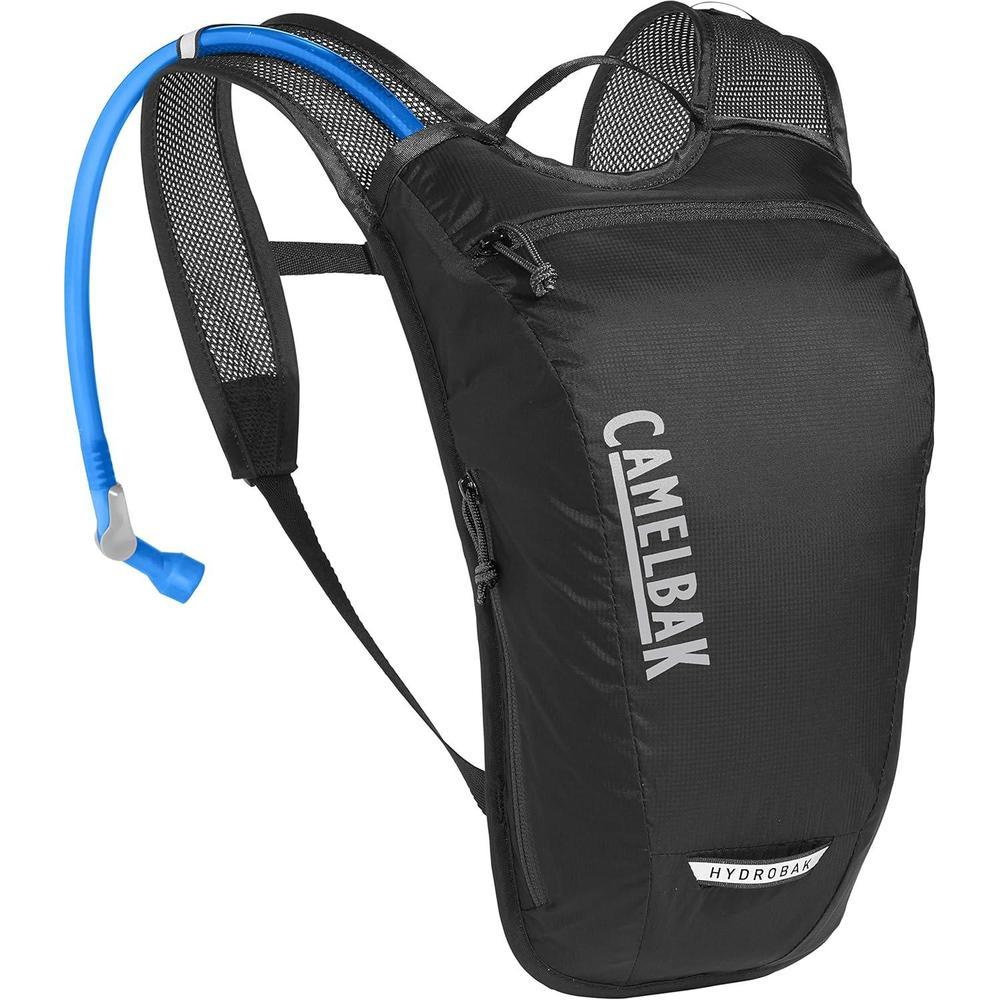 CamelBak Mochila De Hidratación Para Bicicleta Ligera Hydrobak 1,5 L (50 Oz) - Negro/Plata