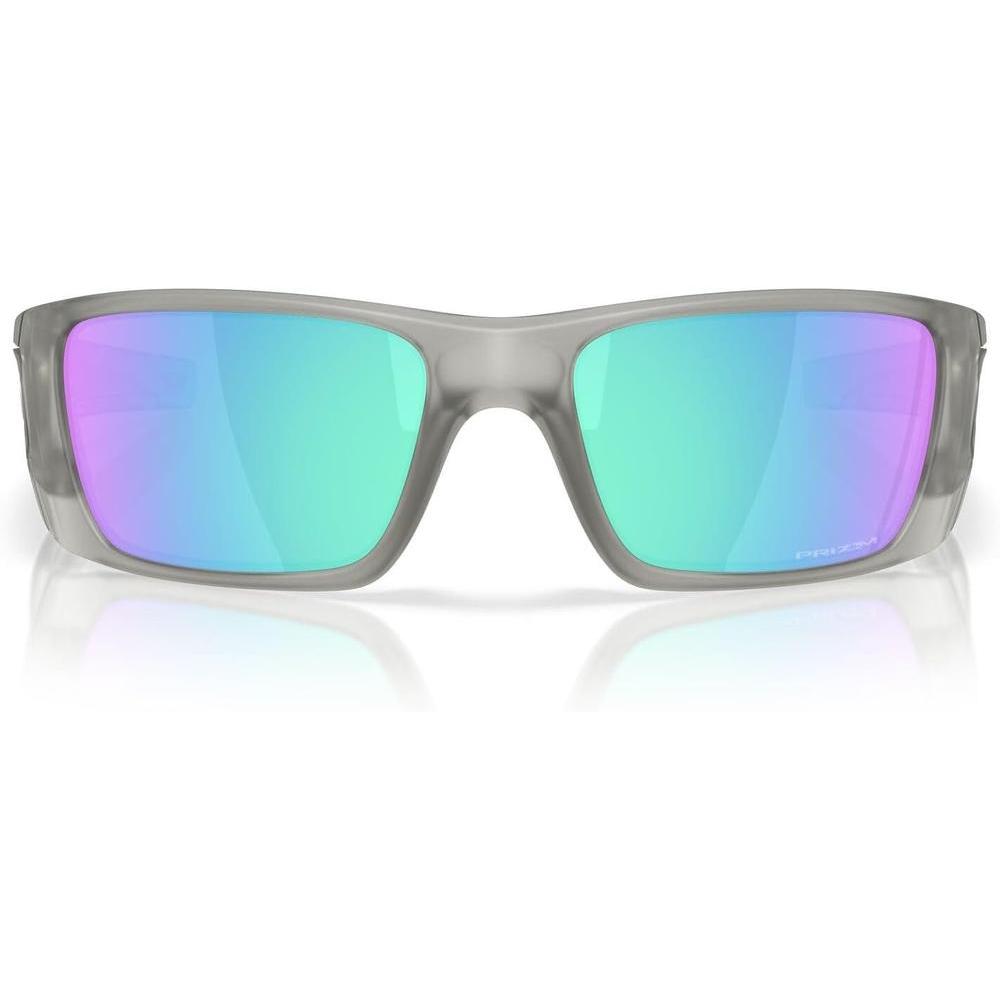 Oakley Gafas de sol rectangulares Oo9096 Fuel Cell para hombre con protección UV y lentes Prizm