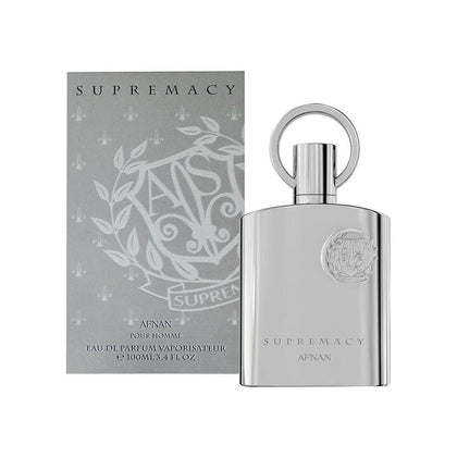 Afnan Supremacy Silver Pour Homme for Men Eau de Parfum Spray