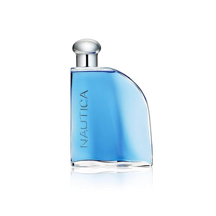 Nautica Blue Eau de Toilette, fragancia para hombre con notas de albahaca, jazmín y cedro, de larga duración para uso diario