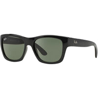 Ray-Ban Gafas de sol unisex con montura Habana ligera y lentes degradados marrones ideales para rostros ovalados