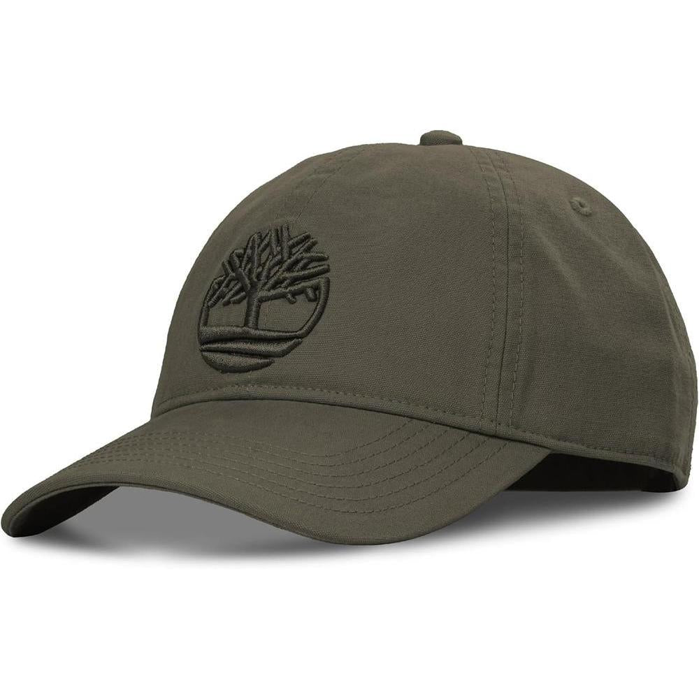 Timberland Soundview Gorra de béisbol para niños, lona de algodón ajustable, ligera y duradera
