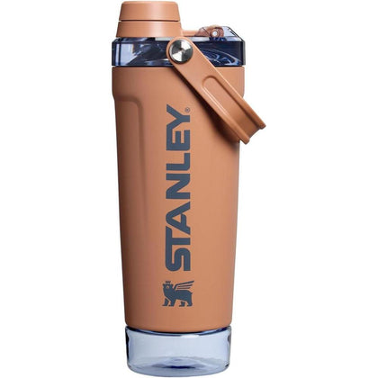 Stanley Activate Shaker - Botella de acero inoxidable aislado, diseño a prueba de fugas con tapa de flujo rápido y base de almacenamiento