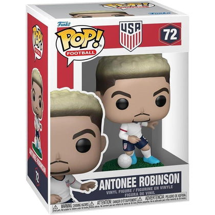 Funko Pop! Football: Antonee Robinson Copa del Mundo 2026 Figura de Vinilo Coleccionable Regalo Oficial Juguete