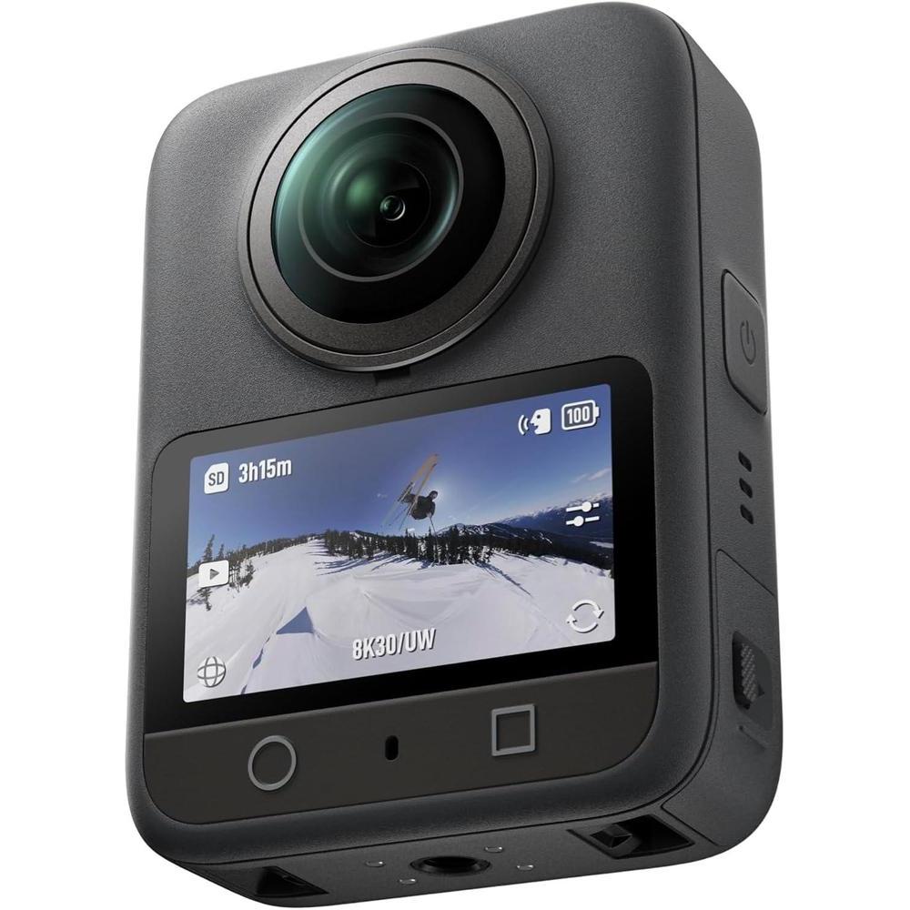 DJI Osmo 360 Standard Combo, cámara 360 con imagen 360° de 1 pulgada, video 8K, 4K/120fps, foto 120MP, grabación 8K 100 minutos