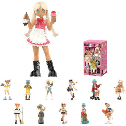 Figuras Coleccionables POP MART Peach Riot Rush Hour, Diseño Aleatorio, Ideal para Decoración y Regalos
