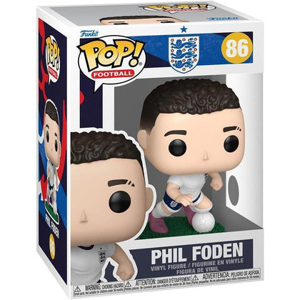 Figura Funko Pop! Football de Phil Foden, Copa del Mundo 2026, vinilo coleccionable para fanáticos y coleccionistas