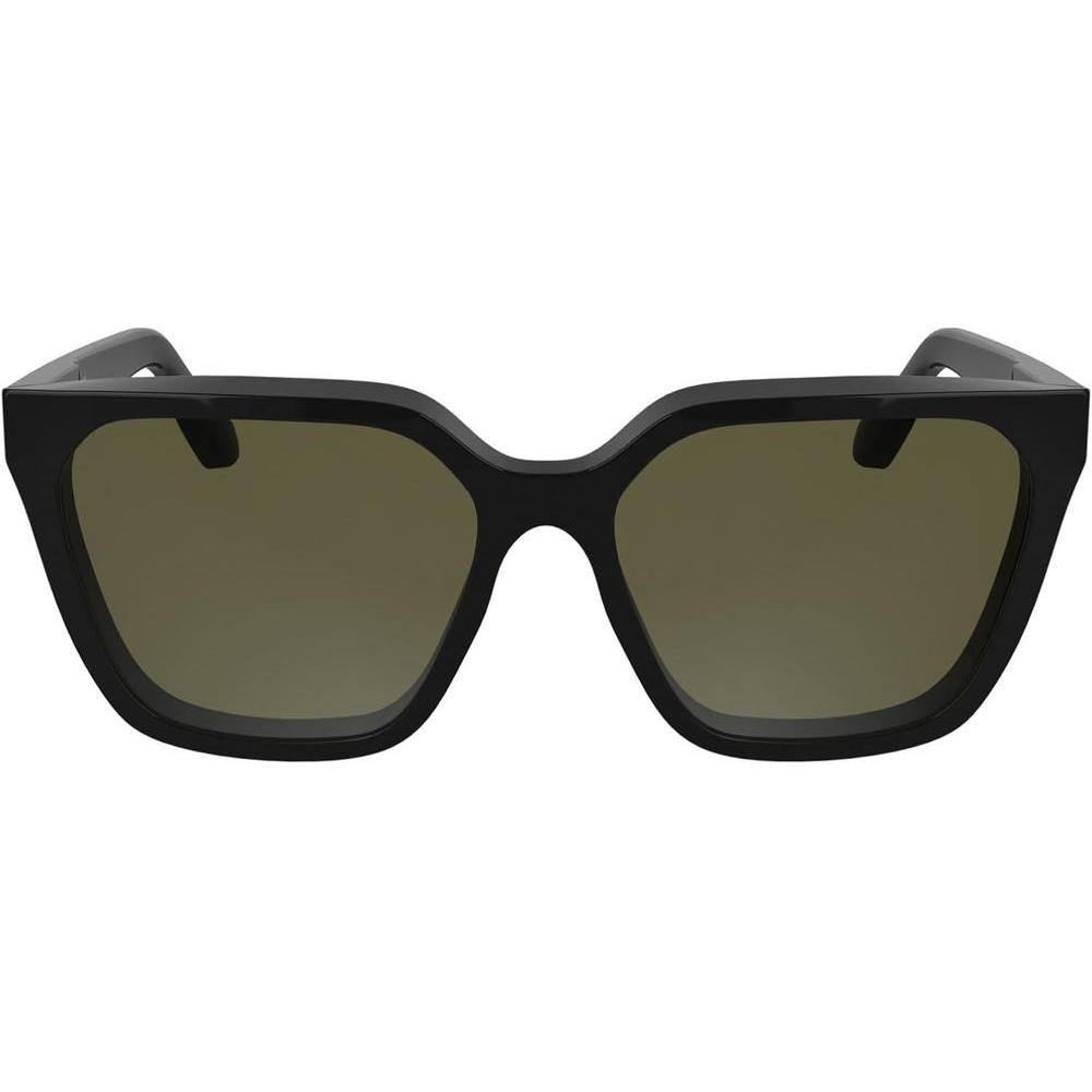 Gafas de sol cuadradas Calvin Klein para mujer, elegantes y sostenibles con marco de acetato renovado y diseño RXable