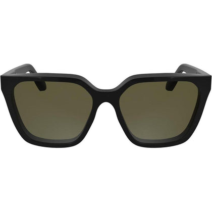Gafas de sol cuadradas Calvin Klein para mujer, elegantes y sostenibles con marco de acetato renovado y diseño RXable