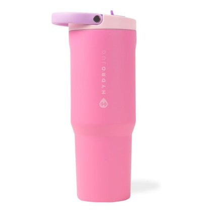 Botella de Acero Inoxidable con Popote, Aislada, a Prueba de Fugas y Diseño Ergonómico, Reutilizable y Duradera