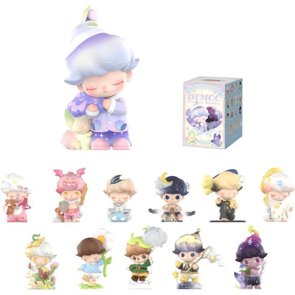 POP MART DIMOO Weaving Wonders - Figuras de acción de diseño aleatorio, juguetes coleccionables para decoración y regalos
