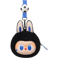 POP MART THE MONSTERS × FIFA SERIES - Cordón de felpa de vinilo con adorable cabeza de Labubu, colgante FIFA World Cup 2026