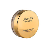 Armaf Beauté Parfaite Fix Setting Powder, fórmula translúcida y sin peso, textura sedosa que absorbe aceite y brillos, acabado perfecto