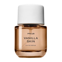 PHLUR Eau de Parfum de piel de vainilla con notas de pimienta rosa, cachemira y sándalo en spray tamaño completo